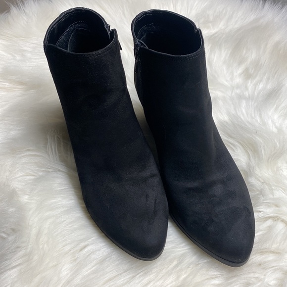 American Eagle Ankle booties with square heel - Size 8 - Black suede - Picture 2 of 3